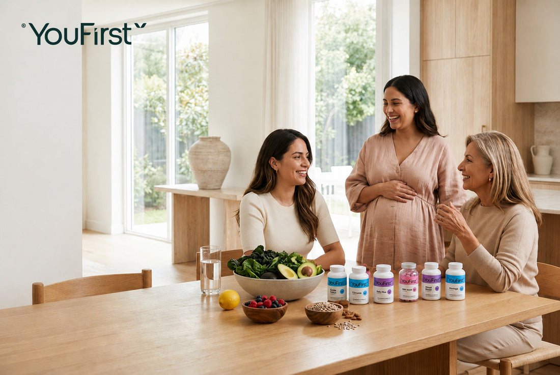 Guía completa de suplementos para mujeres según su etapa de vida: fertilidad, maternidad y madurez